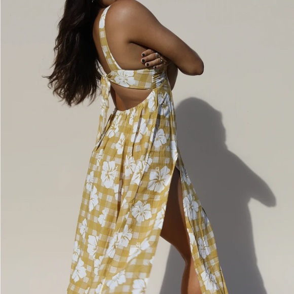 Benoa Swim Honey Palaka Long Maile Dress - Picture 4 of 10
